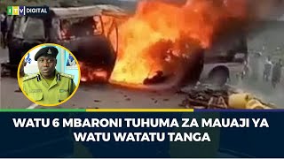 WATU 6 MBARONI TUHUMA ZA MAUAJI YA WATU WATATU TANGA [upl. by Konstantine]