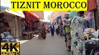 Walking Tour of Morocco Tiznit 4K60fps maroc morocco tiznit walkingtour [upl. by Yelha]