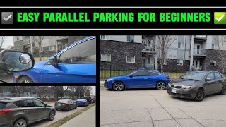 HOW TO DO A PARALLEL PARKING FOR BEGINNERS  STREET PARKING 🚘 [upl. by Rhoads860]