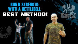 Best Method to Build Strength With a Kettlebell PART 1 [upl. by Lilithe358]