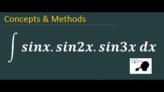 integrate sinx sin2x sin3x dx  integral sinx sin2x sin3x dx  int sinx sin2x sin3x dx [upl. by Britteny584]