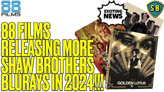 88 Films NEW Shaw Brothers Bluray Releases COMING SOON [upl. by Gussi138]