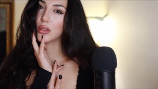 ASMR Get Tingles with CloseUp Whispers amp Mouth Sounds ✨ and some triggers [upl. by Anaujd795]