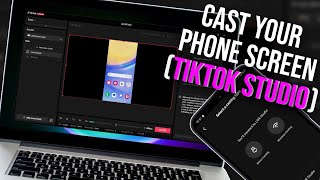 How To Go Live With TikTok Live Studio Cast Your Phone Screen [upl. by Newo]