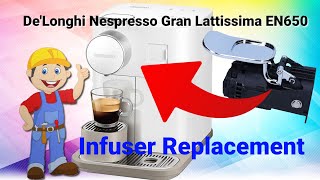 DeLonghi Nespresso Gran Lattissima EN650 Infuser replacement [upl. by Wolfgang]