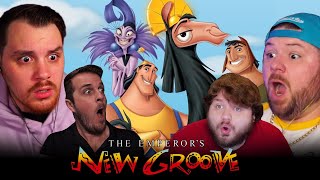 Emperors New Groove Group Movie REACTION [upl. by Adoree731]