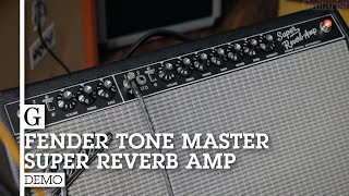 Fender Tone Master Super Reverb Demo [upl. by Held]