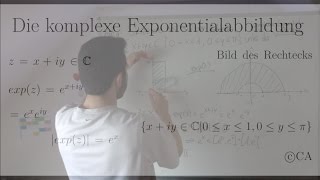 Bild komplexe Exponentialabbildung Funktionentheorie komplexe Analysis [upl. by Aztiram985]