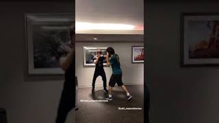 Khasan Magomedsharipov training with Zabit Magomedsharipov [upl. by Sandy463]