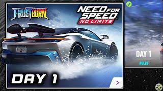 NFS No Limits  Day 1  Pininfarina Battista Anniversario  Frostburn [upl. by Gnirol]