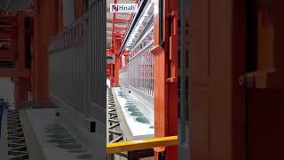 Dip tank pretreatment process in powder coating line [upl. by Bowyer]