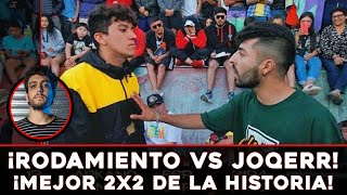 ¿EL MEJOR 2X2 DE LA HISTORIA ¡JOQERR vs RODAMIENTO [upl. by Jolyn800]