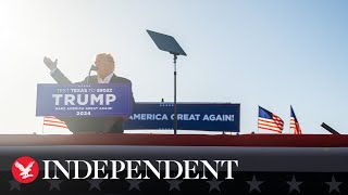 Trump campaign rally opens with January 6 choir in Waco [upl. by Ardnic554]