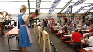 200 Ipfmesse Bopfingen  Dreikampf im Festzelt Regio TV Schwaben [upl. by Wrennie987]