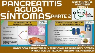 PANCREATITIS AGUDA SIGNOS Y SÍNTOMAS  GuiaMed [upl. by Markman]