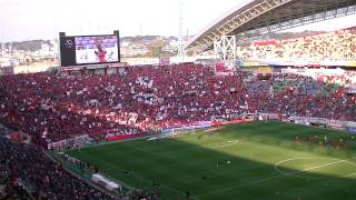 Warming up 2013JLEAGUE34URADOU [upl. by Avner]