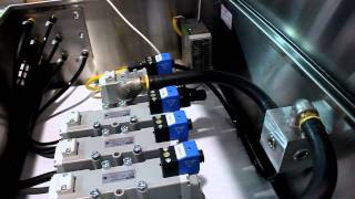 PLC Pneumatic valve control [upl. by Hepsoj]