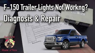 2015up F150 Trailer Tow Brake Lights and Turn Signals Not Working  Troubleshooting and Repair [upl. by Rinee330]