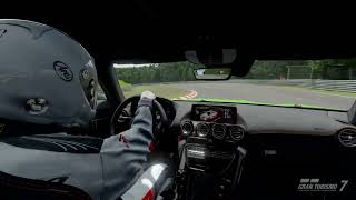 TESTE E VR DO GT7 MERCEDESBENZ AMG GT BLACK SERIES V8 4L 32V BITURBO Visão interna [upl. by Teddman]