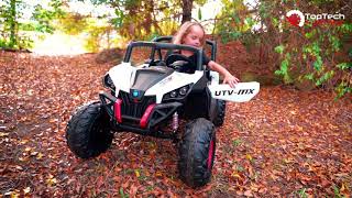 24V UTV XXL Kids Ride On Car  TopTech Factory [upl. by Eamon]