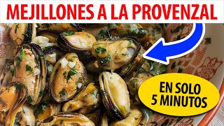 Cómo hacer mejillones a la provenzal  Receta fácil y rápida [upl. by Britney500]