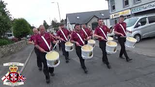 Castlederg Young Loyalists Old Boys FB 8  11th Night in Castlederg 2024 [upl. by Athena]