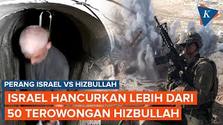 Israel Hancurkan Lebih dari 50 Terowongan dan Infrastruktur Hizbullah di Lebanon [upl. by Arnst]