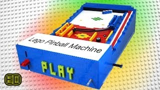 Lego Pinball Machine  V5 AWESOME [upl. by Gertie]