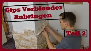 GIPS  Verblender Anbringen│Kreative Wandgestaltung│TIPPS amp TRICKS│TEIL 22 [upl. by Enrahs972]