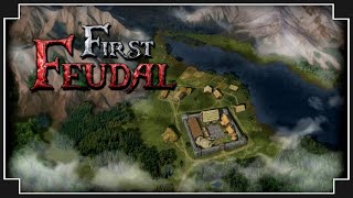 First Feudal  Kingdom Building Colony Sim Full Release [upl. by Neih]