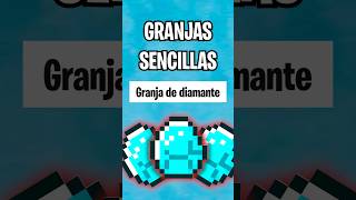 GRANJAS SENCILLAS Granja de diamantes 💎 [upl. by Silverman410]