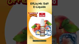 ElfLiq Nic Salt E Liquids  Vape Boyz [upl. by Phedra941]