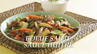 AYAM™  BOEUF SAUTE SAUCE HUITRE [upl. by Enohpesrep586]