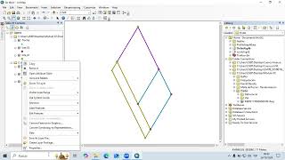 Practica 06 Ejercicio 01  De Excel a Shapefile y cálculos de área y perímetro en ArcGis [upl. by Mullac]