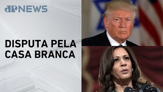 Entenda trajetória política de Donald Trump e Kamala Harris até chegar nas eleições dos EUA [upl. by Hoag56]