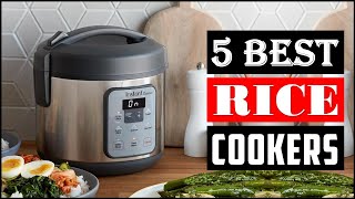 TOP 5 Best Rice Cooker 2024 Budget amp Reviewed [upl. by Notle]