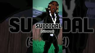 Full Song 👆👆 YNW Melly  Suicidal Slowed music song songs crownxwd [upl. by Enirod]