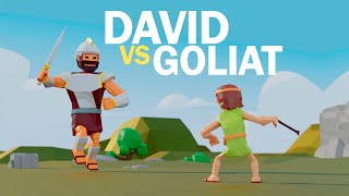 David vs Goliat 💪🏼 Historias Biblicas animadas  Animated Bible stories [upl. by Felipa841]