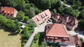 Rothenburg ob Der Tauber  Drone footage from above  POPULAR ATTRACTION  4K UHD HIGH QUALITY [upl. by Rea220]