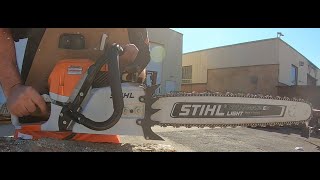 STIHL MS400 and MS362 BARK BOXa fun comparison for you [upl. by Scrogan398]