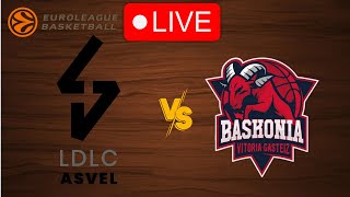 🔴 Live LyonVilleurbanne vs Baskonia  EuroLeague 20242025  Live Play by Play Scoreboard [upl. by Kristoforo754]