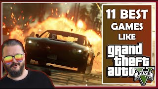 Top 11 Games Like Grand Theft Auto V [upl. by Sadella]