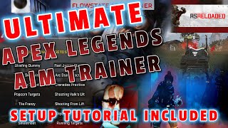 THE ULTIMATE APEX LEGENDS AIM TRAINER INCLUDES COMPLETE SETUP TUTORIAL [upl. by Halak]