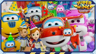 SUPERWINGS7 Trailer Jetts Birthday Party  Superpet Adventures  Teaser S7 EP21  Super Wings [upl. by Aynnek]