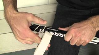 How To Tape a Hockey Stick Knob  Grip [upl. by Enaid]