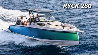 RYCK 280 Performance Test  McMichael Yacht Brokers [upl. by Arabelle917]