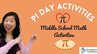 Pi Day Activities for Middle School Math [upl. by Iror257]