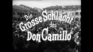 Die grosse Schlacht des Don Camillo 1955  DEUTSCHER TRAILER [upl. by Freedman]