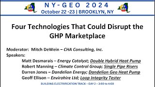 Four Technologies That Could Disrupt the GHP Marketplace [upl. by Hulton]