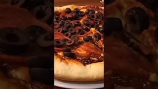 PAN PIZZA IN 30 MINUTES No Oven No Mixer [upl. by Anazraf]